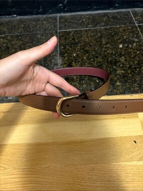 Coach Leather Belt